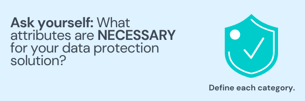What is necessary for data protection?