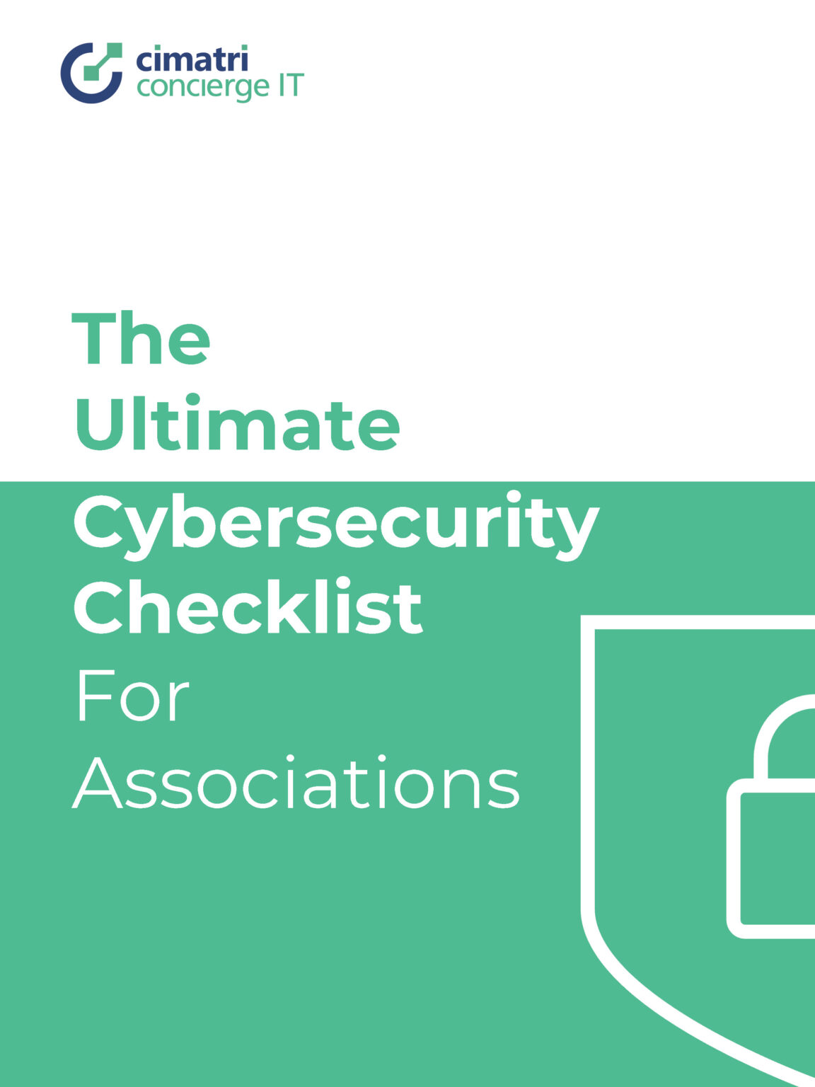 The Ultimate Cybersecurity Checklist For Associations - Cimatri